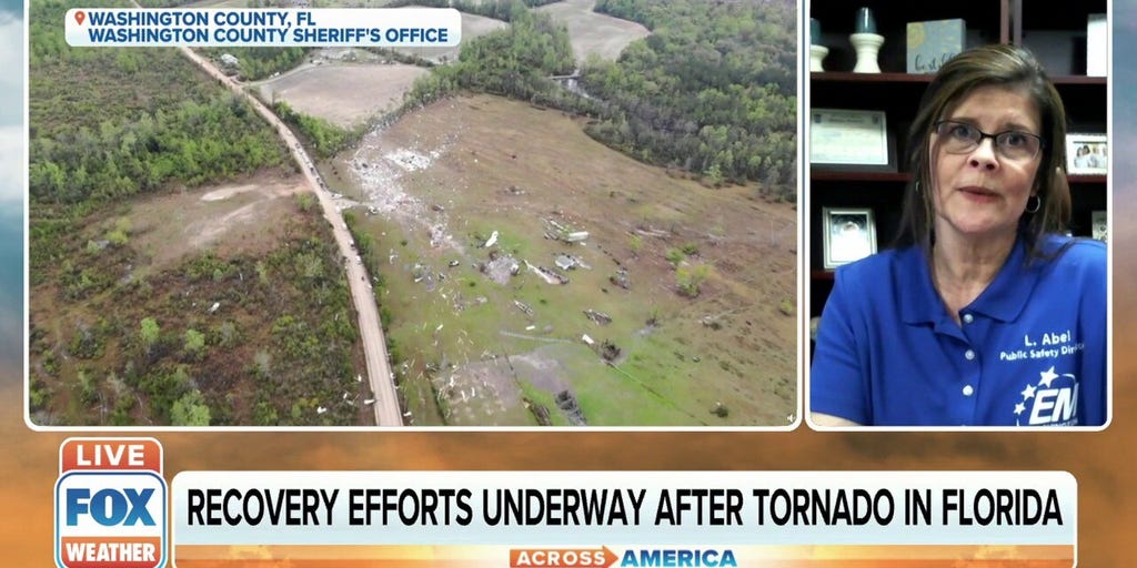 Tornado that ripped through area of Chipley, Florida likely an EF3