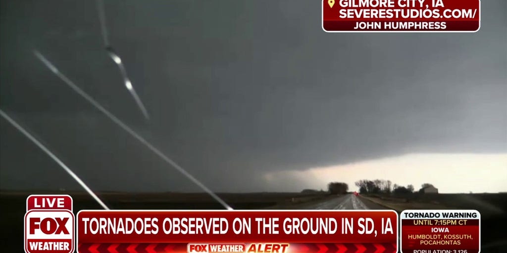 Ominous looking clouds in Gilmore City, Iowa Latest Weather Clips