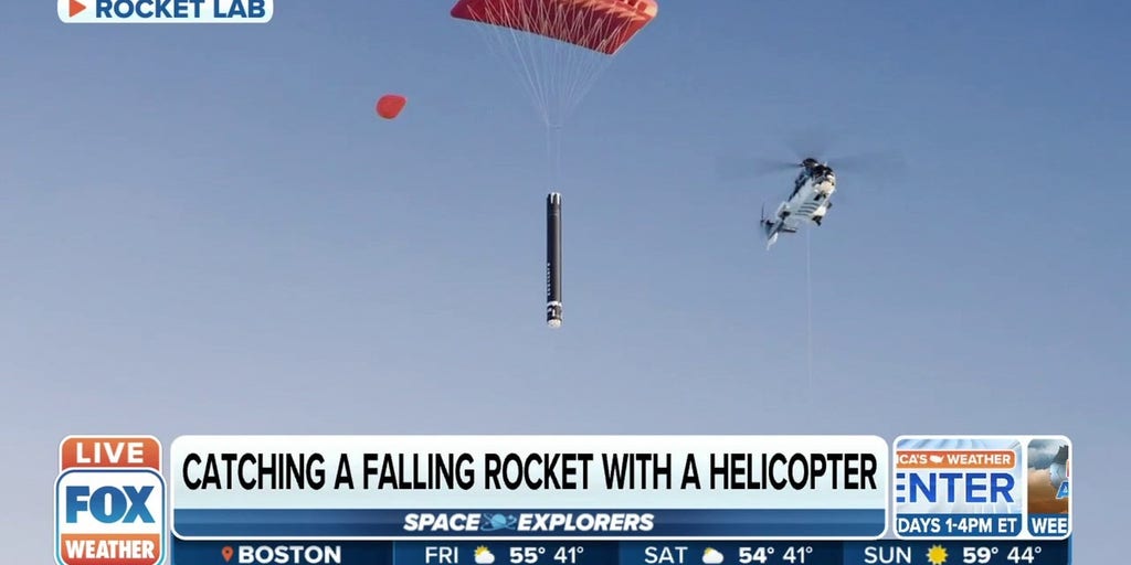 Rocket Lab Prepares To Catch A Rocket Booster With A Helicopter ...