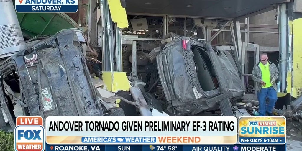 Andover, Kansas, tornado given preliminary rating of EF3 Latest