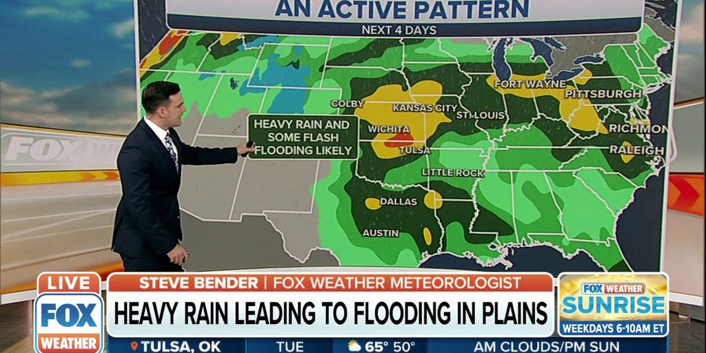 Heavy Rain Across Central US Could Trigger Areas Of Flooding | Latest ...