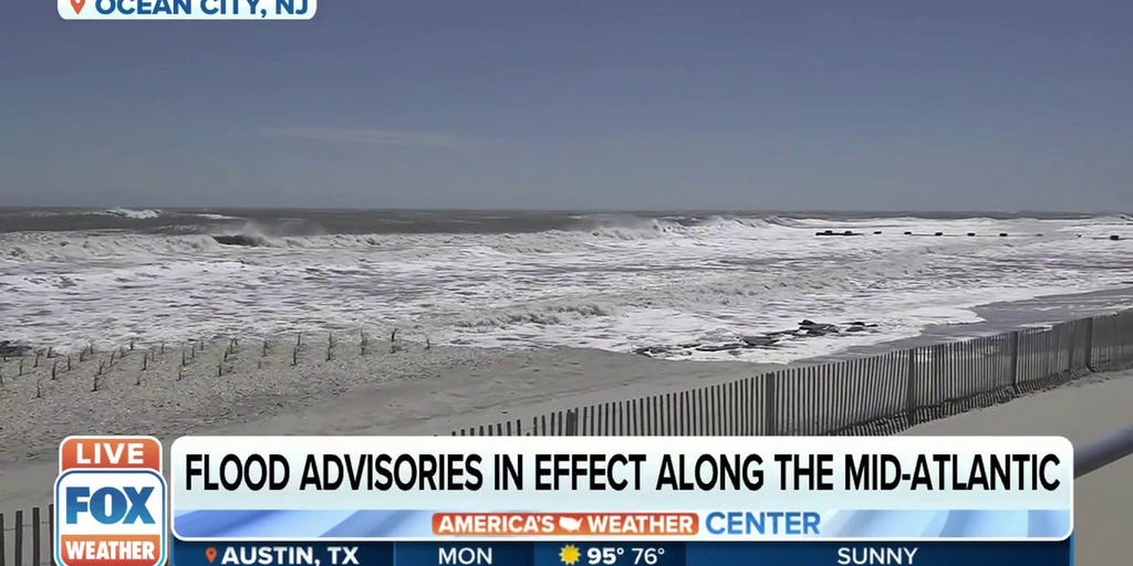 Strong winds causing beach erosion in Ocean City, NJ Latest Weather