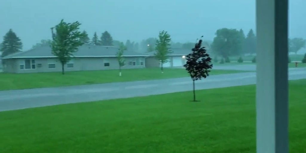 Tornado sirens wail in Hoffman, MN Latest Weather Clips FOX Weather