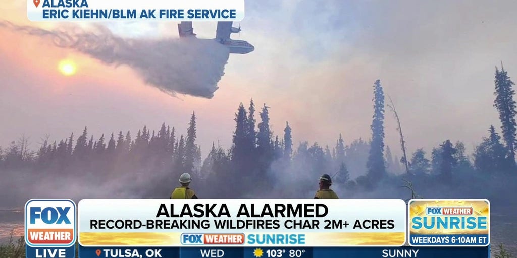 Record-breaking Wildfires In Alaska Have Burned More Than 2 Million ...