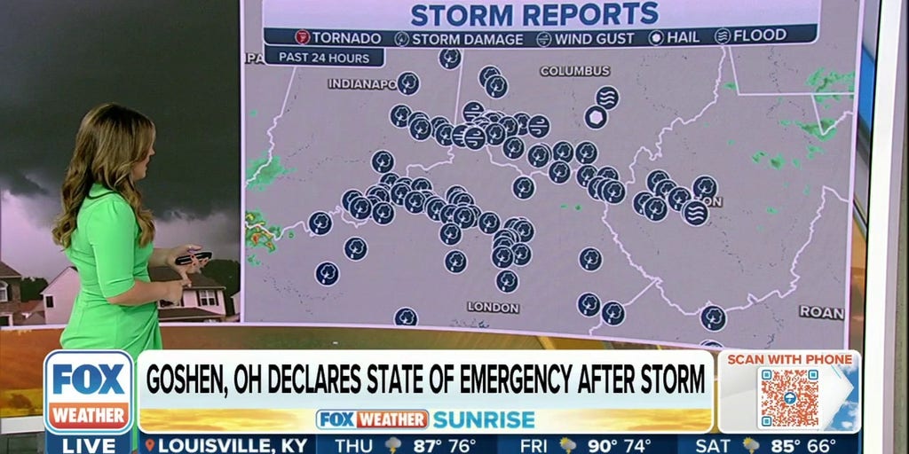 Goshen, OH declares state of emergency after tornado Latest Weather