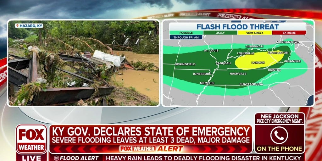 Flooding leads to downed trees and poles everywhere in Pike County