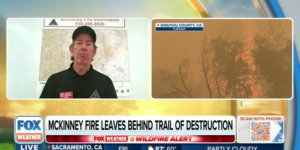 McKinney Fire grows to just under 60,000 acres in California Latest