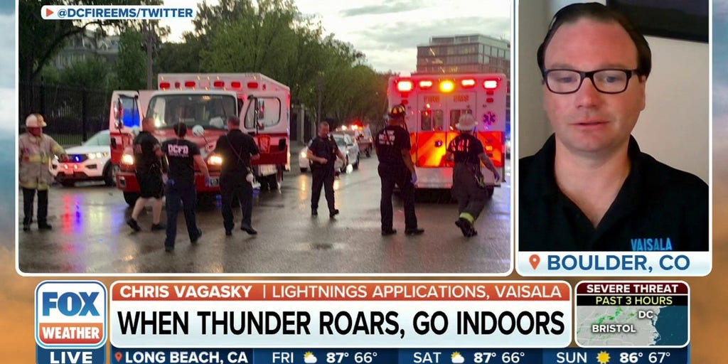 Woman struck by lightning near White House talks her road to