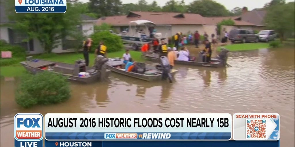 Looking back at the August 2016 historic floods that hit Louisiana ...