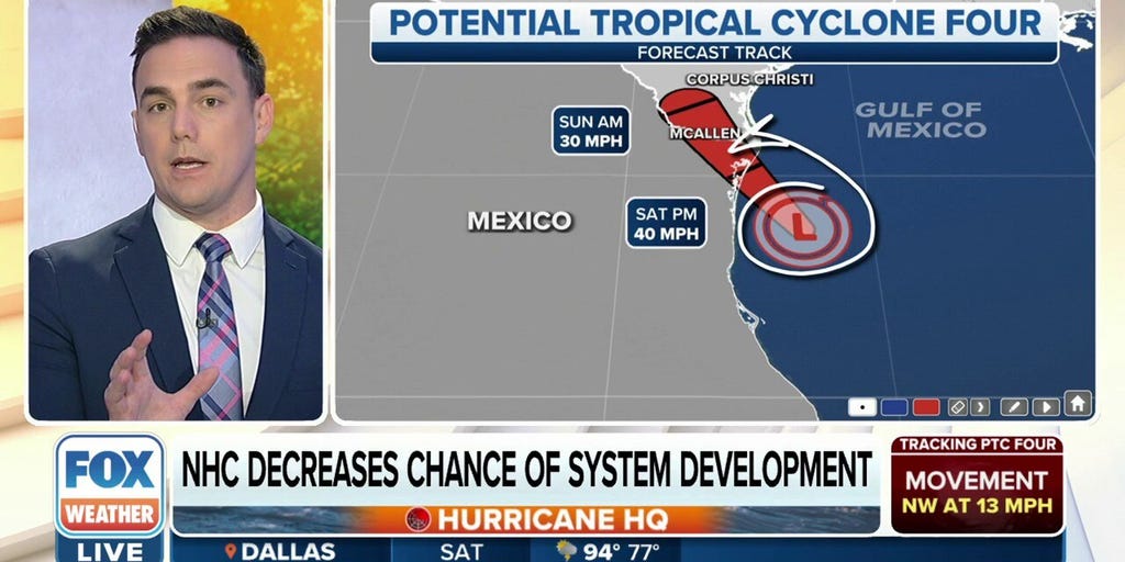 NHC Decreases Chance Of System Development In Gulf Of Mexico Latest   Play 5daf24b78000fc8  18067494033 