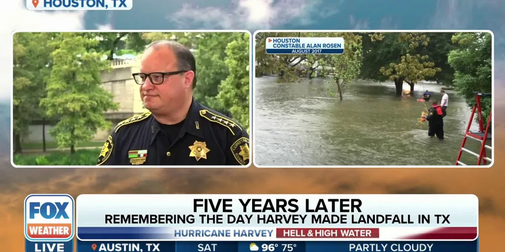 Texas constable recounts Hurricane Harvey devastation Latest Weather
