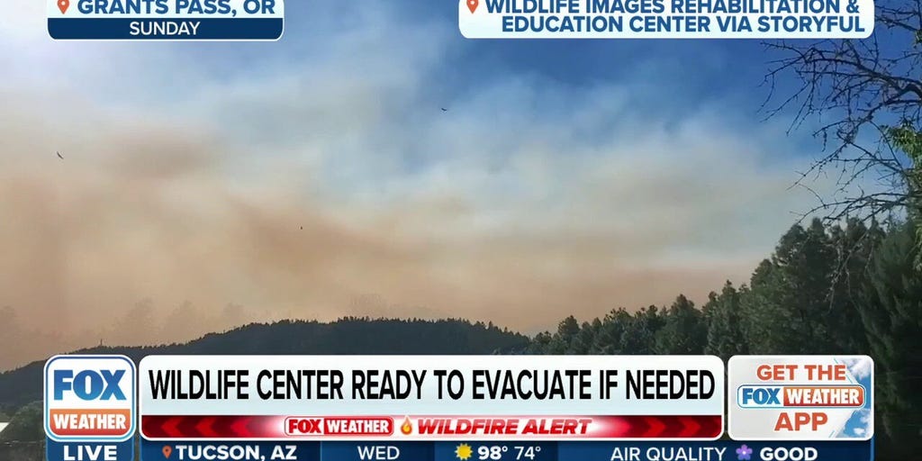 Oregon wildlife rescue center ready to evacuate if needed from Rum