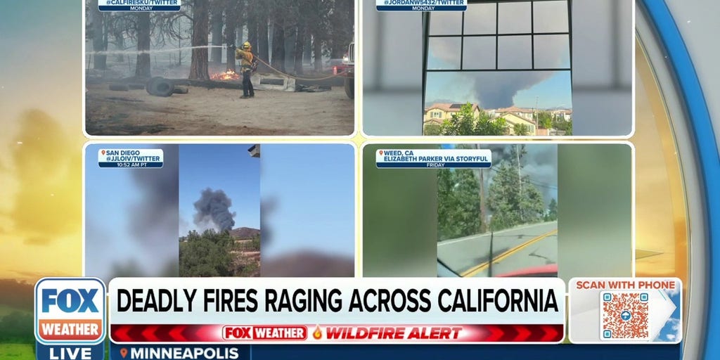 Deadly Wildfires Raging Across California | Latest Weather Clips | FOX ...