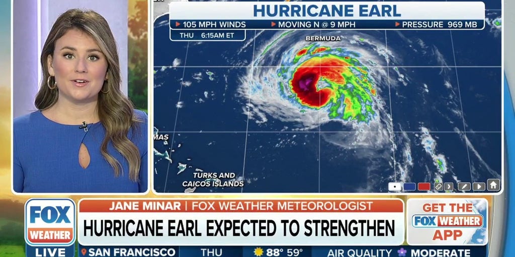 Hurricane Earl Upgraded To Category 2 Hurricane, Expected To Continue ...