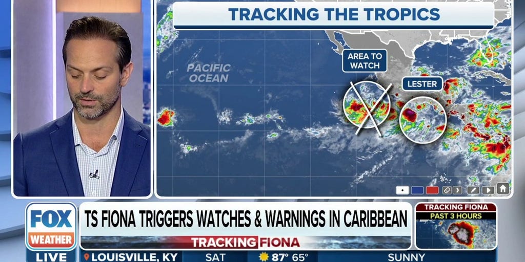 Tracking Tropical Storm Lester in the Eastern Pacific Latest Weather