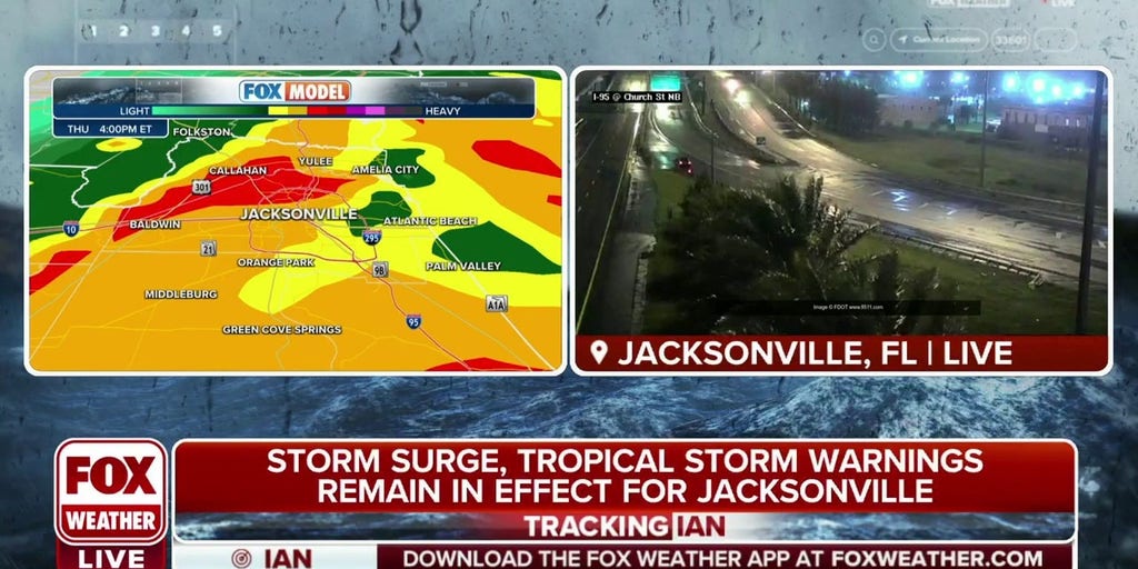 Hurricane Ians Strong Winds Heavy Rain To Impact Jacksonville