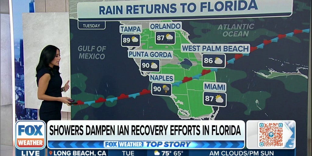 Rain to hit parts of Florida looking to recover from hurricane Latest