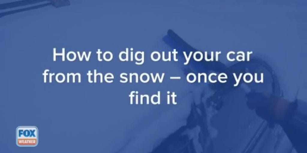 Winter Guide 2023: What not to do when digging out your car