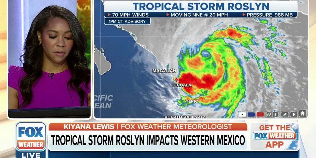 Roslyn downgraded to Tropical Storm Latest Weather Clips FOX Weather