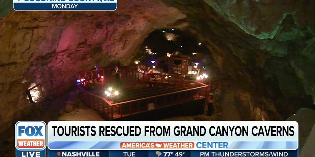 Arizona first responders rescued 5 tourists from Grand Canyon Caverns ...