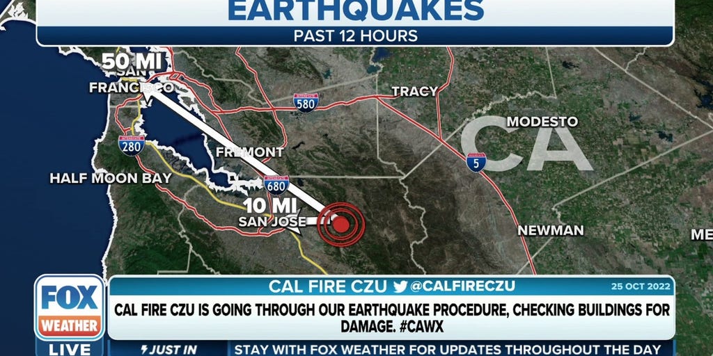 Earthquake Rattles Northern California, Felt At NWS Bay Area Office ...