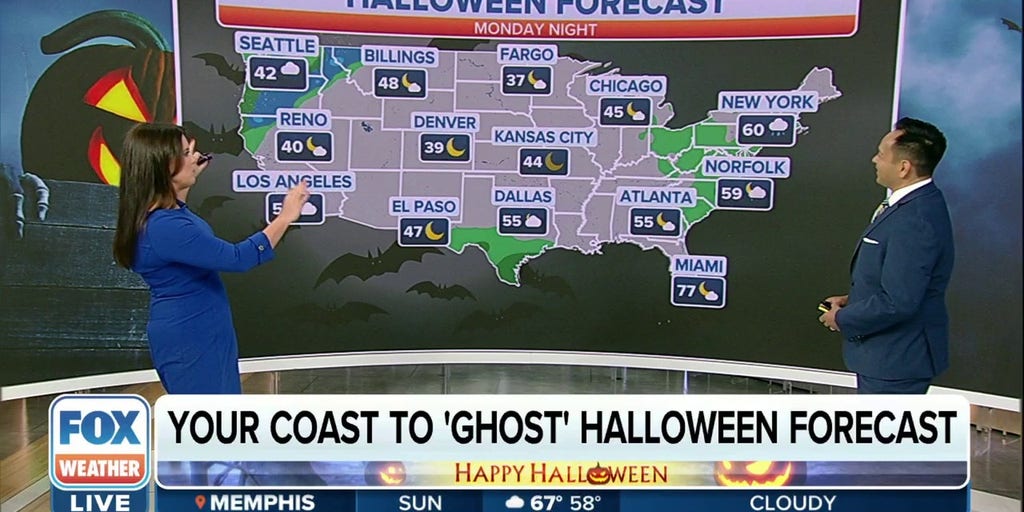 Your Halloween weather forecast from coast to ghost Latest Weather