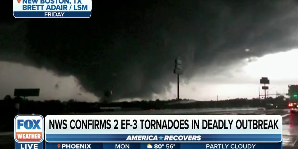 NWS Confirms Two EF-3 Tornadoes During Tornado Outbreak In Central US ...