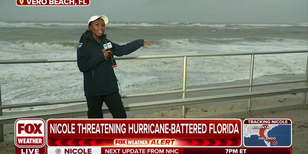 Dunes gone overnight in Vero Beach, Florida Latest Weather Clips