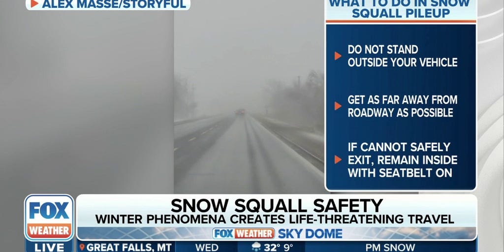 PennDOT Reminds Drivers Of Threat Snow Squalls Can Pose During Winter ...