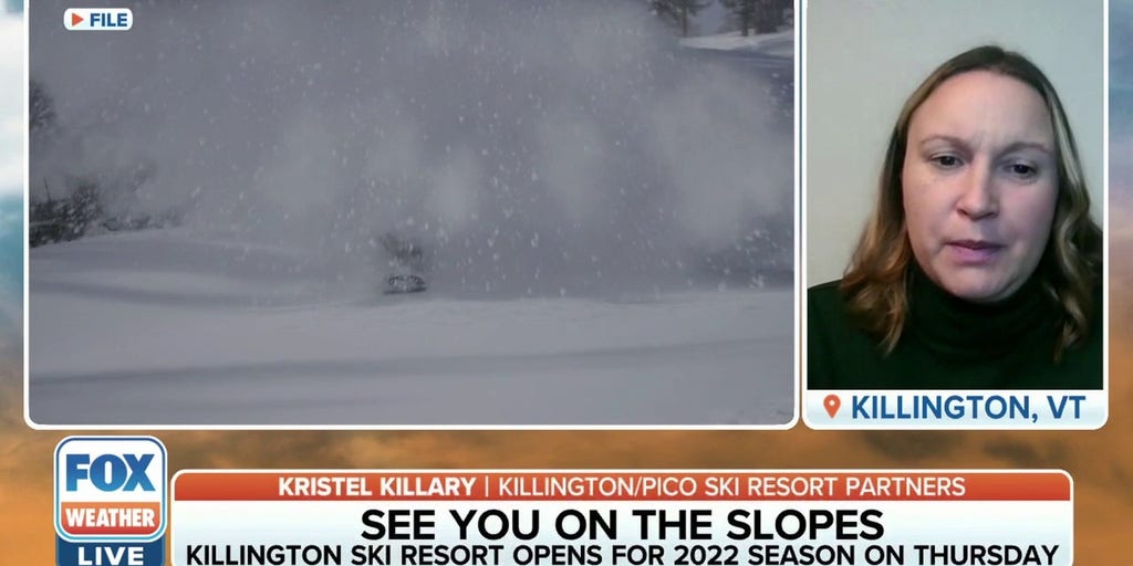 Killington Ski Resort open to skiers on Thursday! Latest Weather