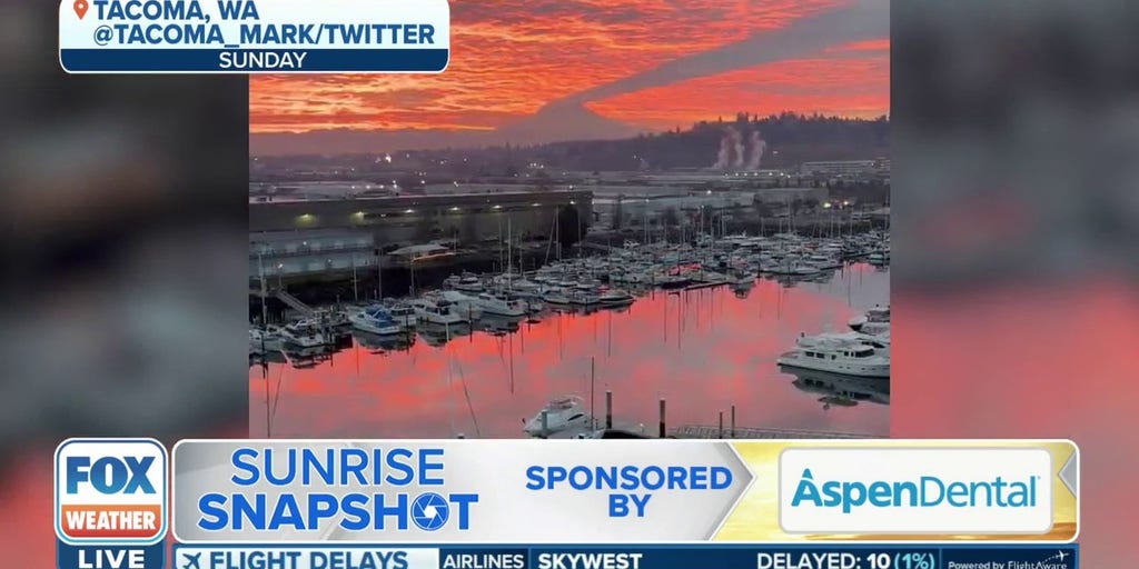 Sunrise snapshot from Washington Latest Weather Clips FOX Weather