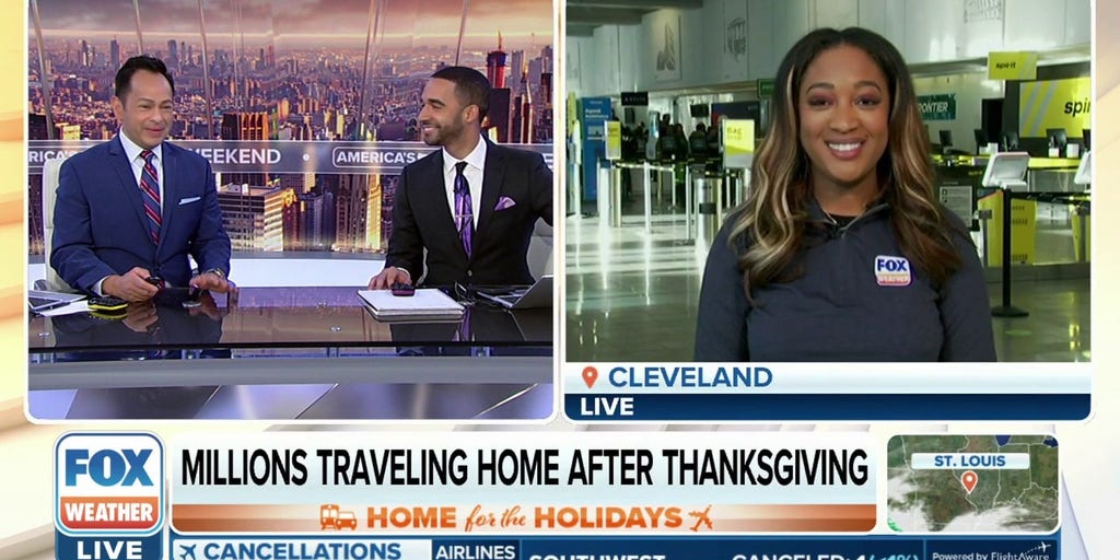 Millions Traveling Home After Thanksgiving | Latest Weather Clips | FOX ...