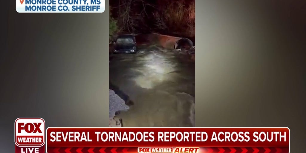 Flooding washes out bridge in Monroe County, Mississippi Latest