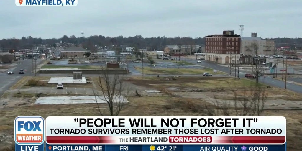Mayfield community looks back one year after deadly tornado outbreak