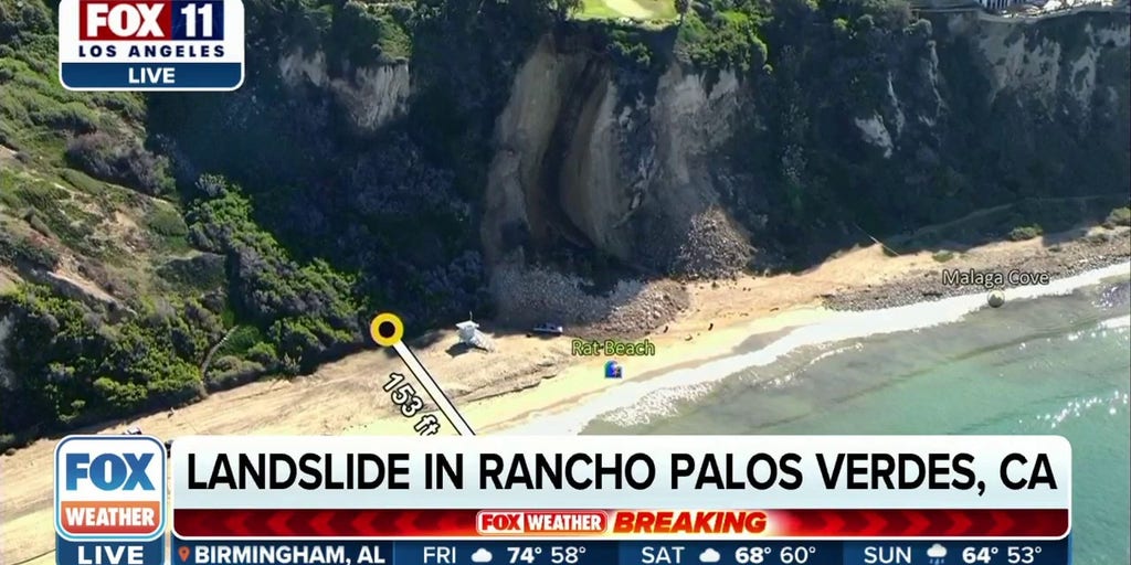 Southern California landslide in Rancho Palos Verdes Latest Weather