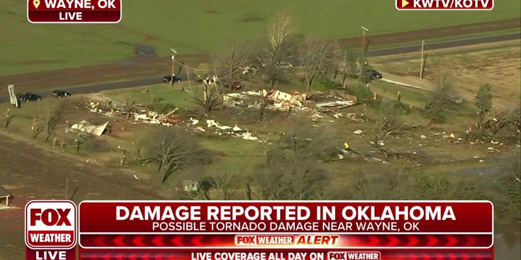 Aerial footage shows possible tornado damage, debris tossed in Wayne ...