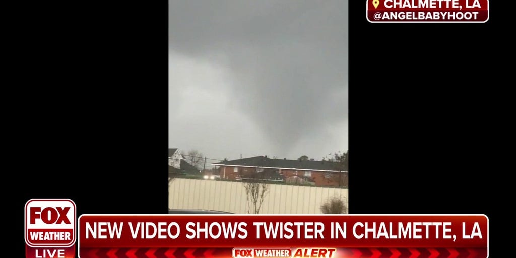 Tornado spotted in Chalmette, Louisiana Latest Weather Clips FOX