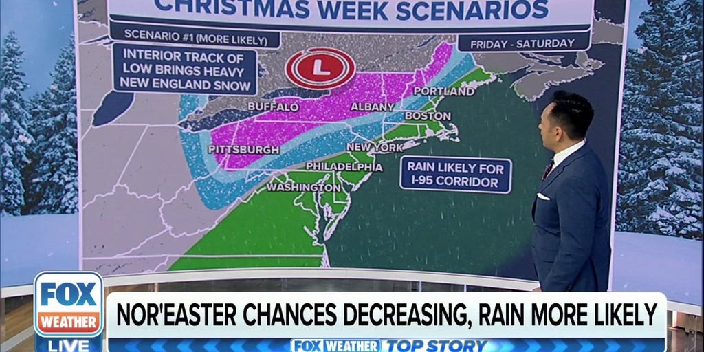 Christmas Week Winter Storm: Possible Scenarios | Latest Weather Clips ...