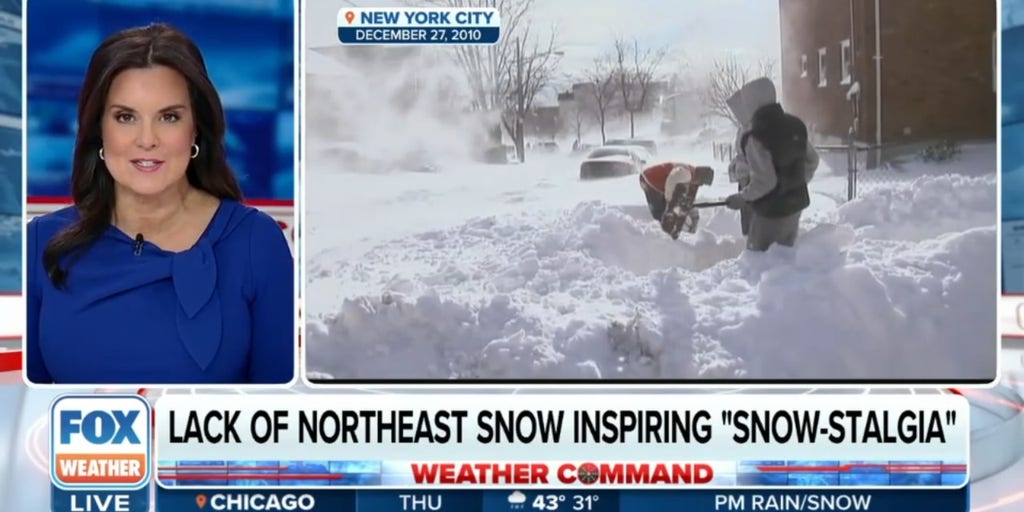 Lack of snow in the Northeast inspiring 'snowstalgia' Latest Weather