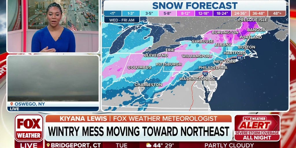 Snow bonanza! Latest Weather Clips FOX Weather