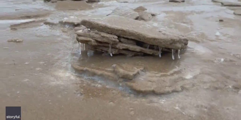 Watch Weird Giant Ice Boulders Form on Lake Michigan