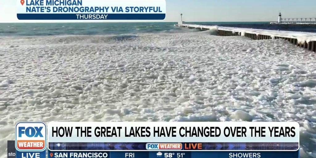 Ice Cover On Great Lakes Off To Slow Start Latest Weather Clips FOX   Play 630a2fe0000109d  21029951333 