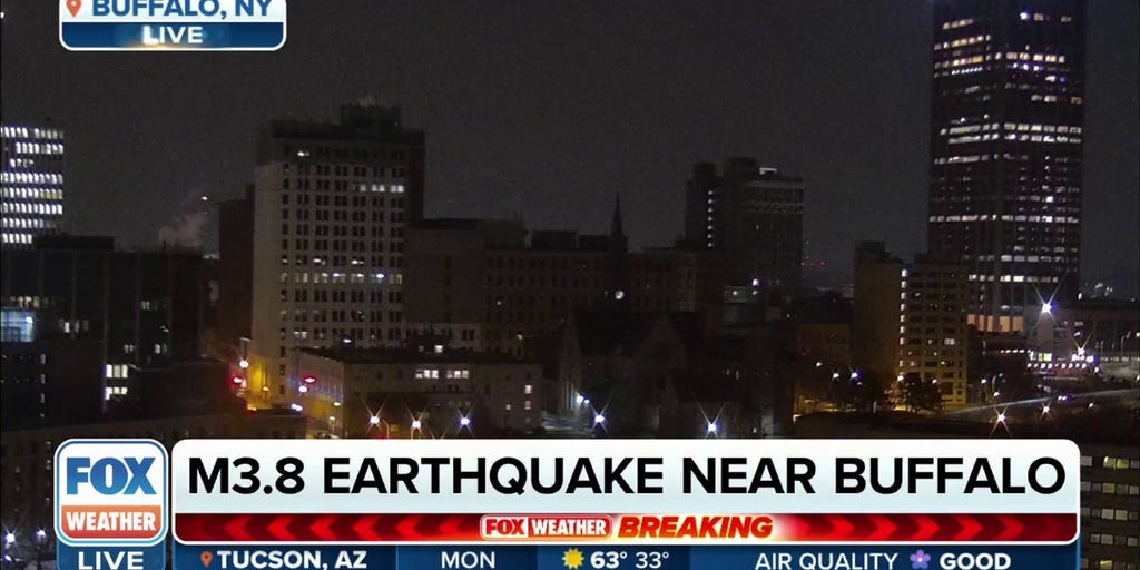 Magnitude 3.8 Earthquake Rattles Buffalo, New York | Latest Weather ...