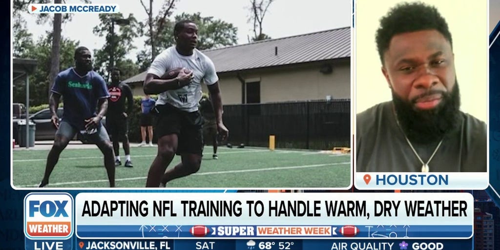 How do NFL players train for Super Bowl in Arizona? Latest Weather