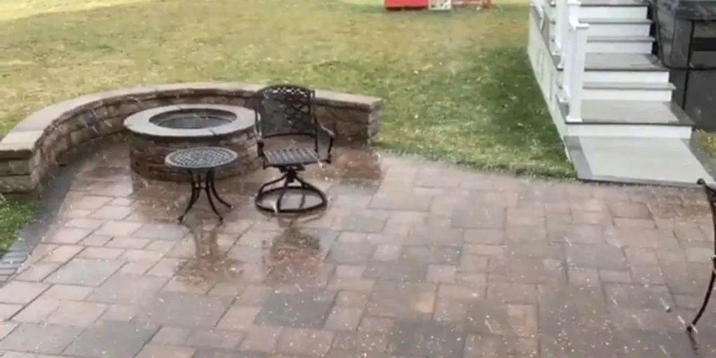 Hail spotted in New Jersey during severe storms Latest Weather Clips