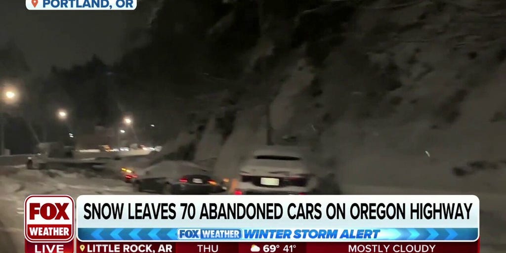 Oregon Dot Winter Storm Hit Portland Hard And By Surprise Latest Weather Clips Fox Weather 2742