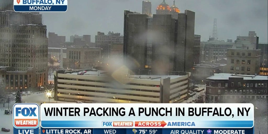Buffalo, New York sees more snow on the horizon Latest Weather Clips