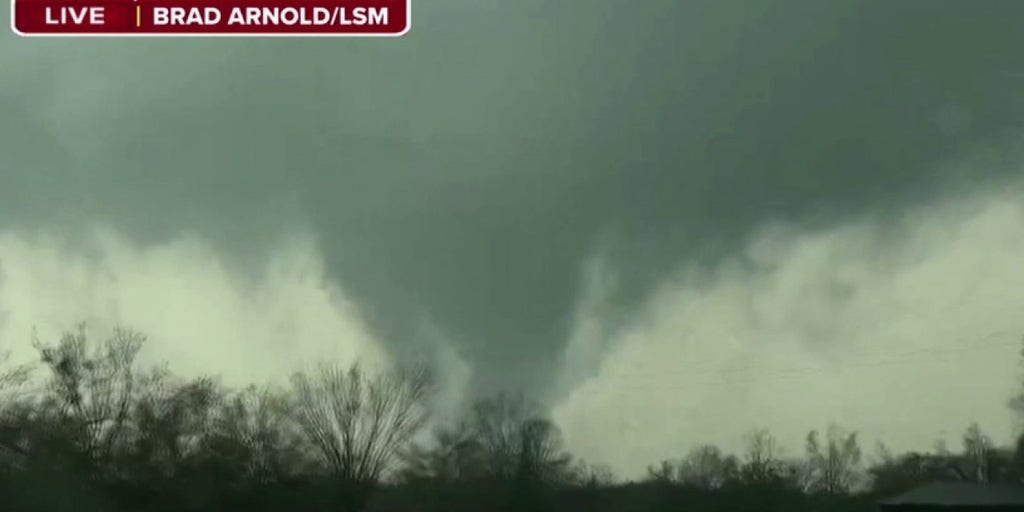 Large tornado spotted in Talco, Texas Latest Weather Clips FOX Weather