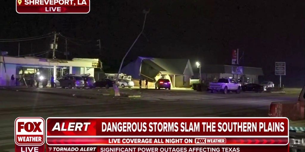 Tornado tears through Louisiana, stores board up for more storms