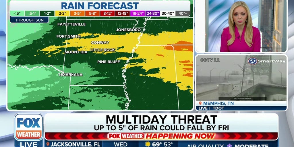 Multiday Flash Flood Threat Expected For Parts Of The South | Latest ...